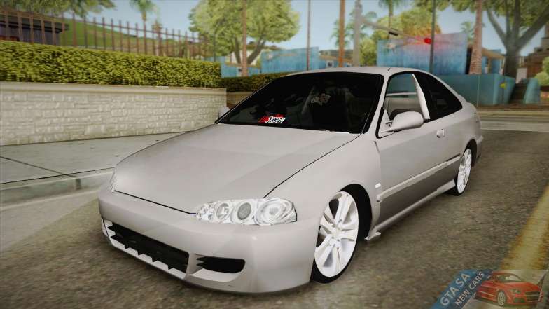 Honda Civic Coupe DX 1995 for GTA San Andreas front view