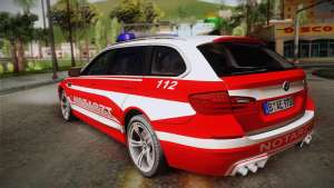 BMW M5 Touring NEF for GTA San Andreas rear view