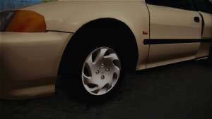Honda Civic Sedan EX 1993 for GTA San Andreas wheels