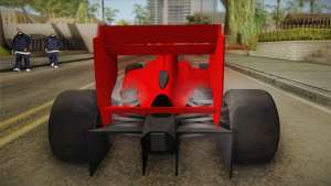 Lotus F1 T125 for GTA San Andreas rear