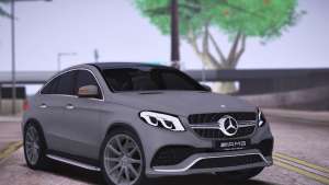 Mercedes-Benz GLE AMG for GTA San Andreas front view
