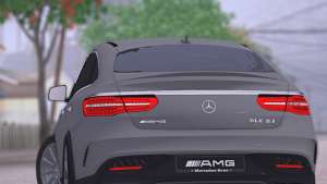 Mercedes-Benz GLE AMG for GTA San Andreas rear