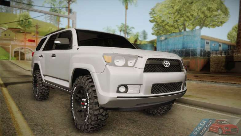 Toyota 4runner 2010 for GTA San Andreas front view