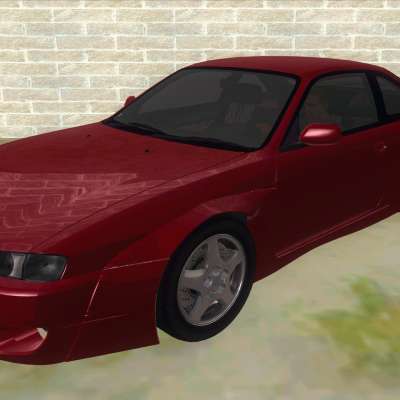Nissan Silvia S14 Tuned for GTA San Andreas front view