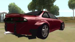 Nissan Silvia S14 Tuned for GTA San Andreas rear