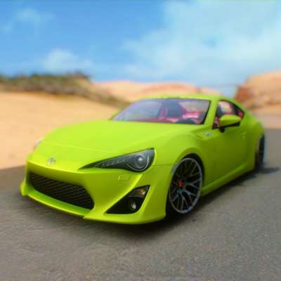 Toyota GT86 2015 Stance for GTA San Andreas front view