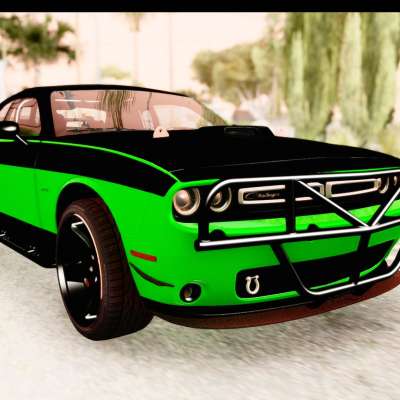 Dodge Challenger F&amp;F 7 for GTA San Andreas front view