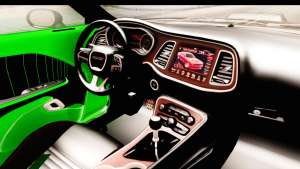 Dodge Challenger F&amp;F 7 for GTA San Andreas interior