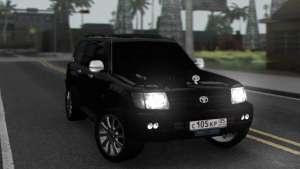 Toyota Land Cruiser 105 for GTA San Andreas front view