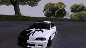 BMW E46 Good and Evil for GTA San Andreas front view