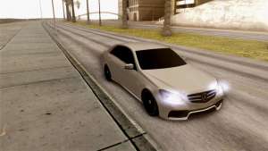 Mercedes-Benz E63 v.2 for GTA San Andreas exterior