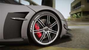 Pagani Huayra BC 2016 for GTA San Andreas wheels