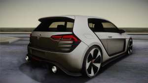 Volkswagen Golf Design Vision GTI for GTA San Andreas rear view