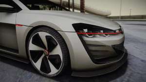 Volkswagen Golf Design Vision GTI for GTA San Andreas wheels