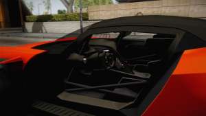 Aston Martin Vulcan for GTA San Andreas interior