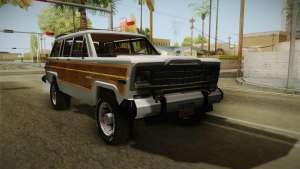 Jeep Grand Wagoneer Limite 1986 for GTA San Andreas front view