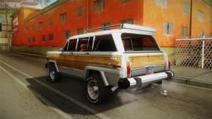 Jeep Grand Wagoneer Limite 1986 for GTA San Andreas rear