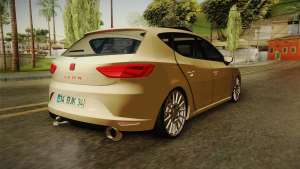 Seat Leon FR for GTA San Andreas rear