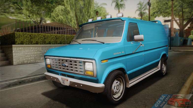 Ford E-150 Commercial Van 1982 2.0 for GTA San Andreas front view