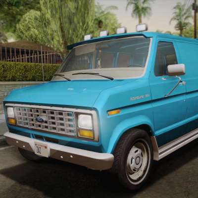 Ford E-150 Commercial Van 1982 2.0 for GTA San Andreas front view