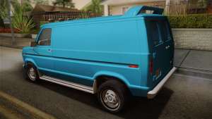 Ford E-150 Commercial Van 1982 2.0 for GTA San Andreas rear view