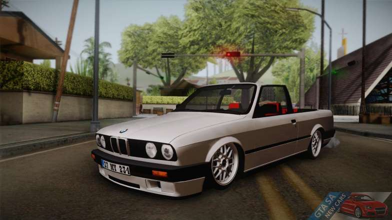 BMW M3 E30 1991 v2 for GTA San Andreas front view