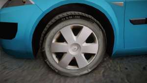 Renault Megane 2 Hatchback v2 for GTA San Andreas wheels