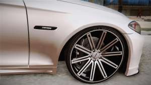 BMW M5 F10 for GTA San Andreas wheels