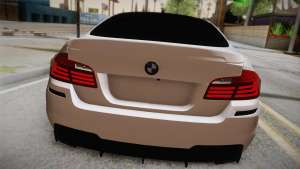 BMW M5 F10 for GTA San Andreas rear