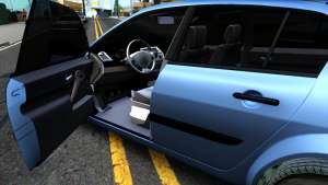 Renault Megane Sedan for GTA San Andreas interior