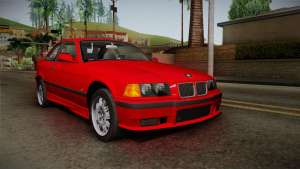 BMW 328i E36 Coupe for GTA San Andreas front view