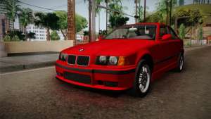 BMW 328i E36 Coupe for GTA San Andreas front
