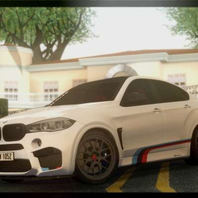 BMW X6M PML ED for GTA San Andreas front view