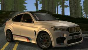 BMW X6M PML ED for GTA San Andreas front