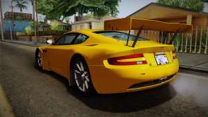 Aston Martin Racing DBRS9 GT3 2006 v1.0.6 Dirt for GTA San Andreas rear