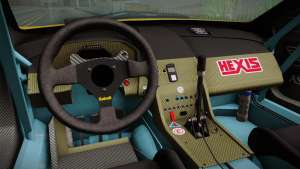 Aston Martin Racing DBRS9 GT3 2006 v1.0.6 Dirt for GTA San Andreas interior