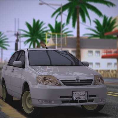 Toyota Corolla 120 for GTA San Andreas front view