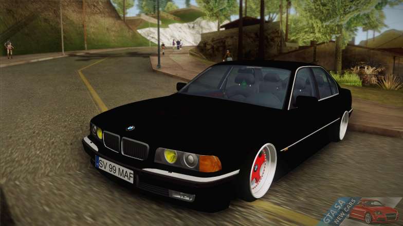 BMW 7 Series E38 Low for GTA San Andreas front view