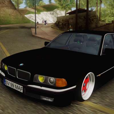 BMW 7 Series E38 Low for GTA San Andreas front view