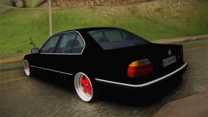 BMW 7 Series E38 Low for GTA San Andreas rear view