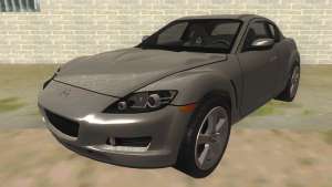 NFS PRO STREET: Mazda RX-8 Tunable for GTA San Andreas front view