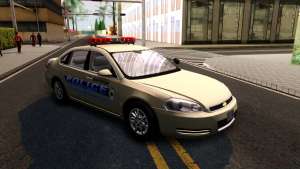 2007 Chevy Impala Bayside Police for GTA San Andreas front view