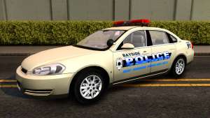 2007 Chevy Impala Bayside Police for GTA San Andreas exterior