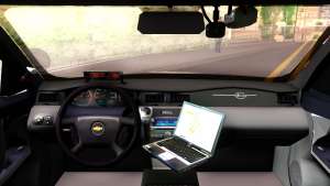 2007 Chevy Impala Bayside Police for GTA San Andreas interior