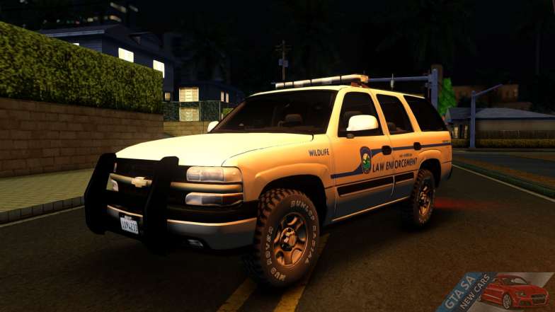 2004 Chevy Tahoe State Wildlife for GTA San Andreas front view