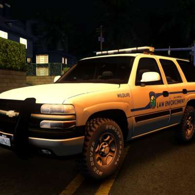 2004 Chevy Tahoe State Wildlife for GTA San Andreas front view