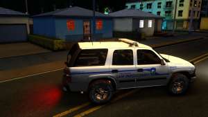 2004 Chevy Tahoe State Wildlife for GTA San Andreas side view