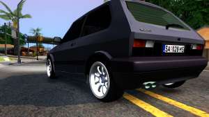 Yugo Koral 45 Sport Tuning for GTA San Andreas rear