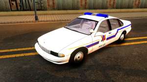Chevy Caprice Hometown Police 1996 for GTA San Andreas front view