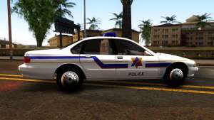 Chevy Caprice Hometown Police 1996 for GTA San Andreas side view